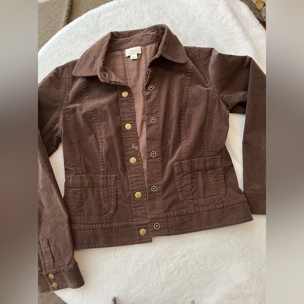 AnnTaylor loft brown jacket